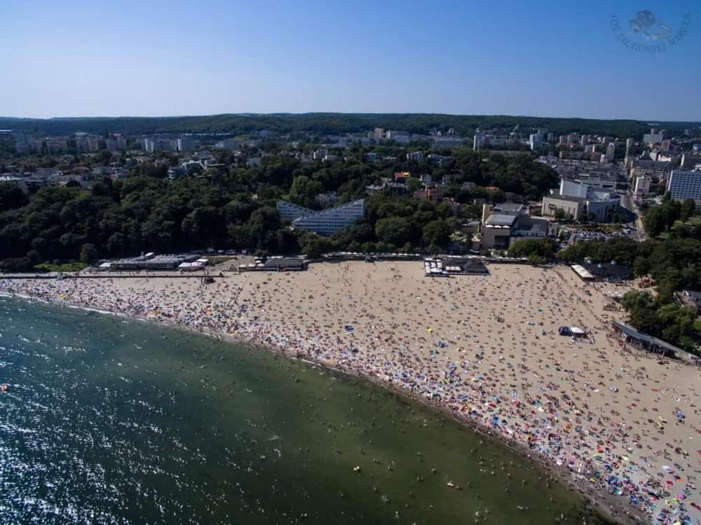 Blekitny Zagiel Apart otel Gdynia Dış mekan fotoğraf